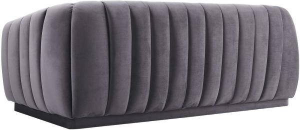 European furniture luxury classic recliner grey Velvet living room sofa