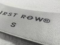 Custom Washable  Woven Fabric Labels Neck Sewing Tags Laser Cut EdgeSoft Patches For Bags Clothing