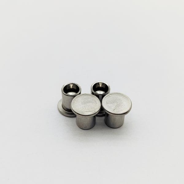 304 Stainless Steel Semi-Tubular Rivets Flat Head DIN 7340 M3-M8