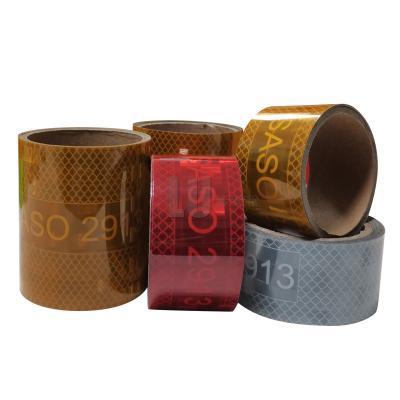 Trucks and Vehicles PVC PET Material Aluminizing SASO 2913 Reflective Tape Radium Stickers