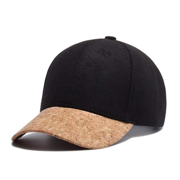 Snapback de madera del panel del borde 5/gorra de béisbol de madera de los sombreros de Bill del poliéster
