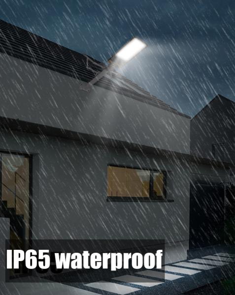 150W 250W 450W LED Solar Powered Street Light 6V 5 Modes Solar Road Lamp
