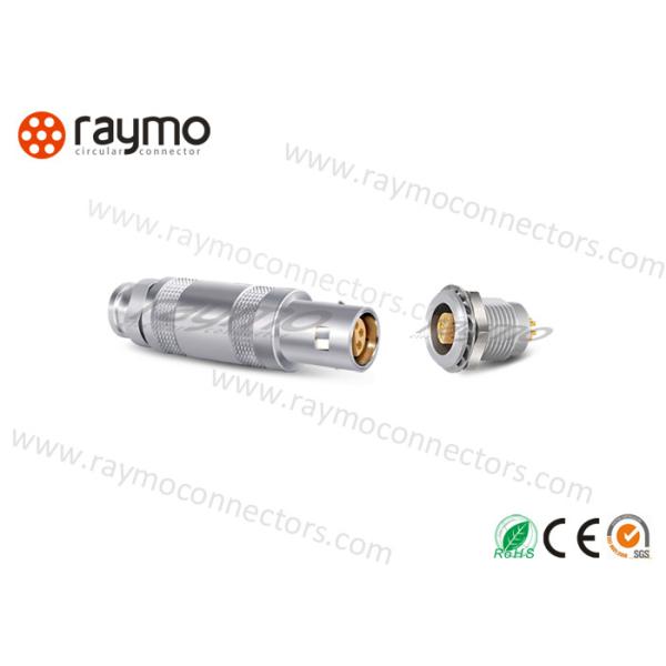 Reliable Half Moon Connector, Straight Cable Connector Shock Vibration Resistance