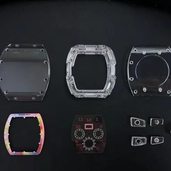 Водонепроницаемая, устойчивая к царапинам, сапфировая чехол для часов розовый синий 0,5 - 200 мм толщина