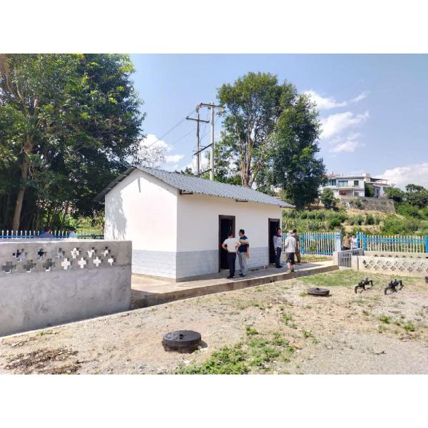 Carbon Steel Rural Sewage Treatment Equipment 50T/D Wastewater Treatment In Rural Areas