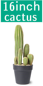 Artificial Cactus Fake Big Cactus 36 Inch Faux Cacti Plants For Home Garden Office Store Decoration