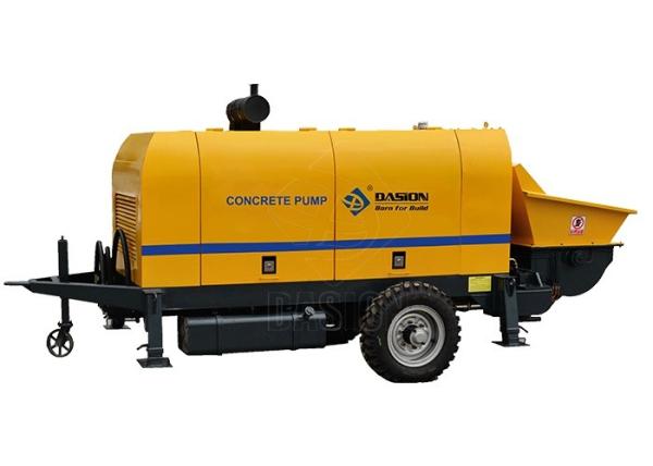 50m3/H Hydraulic Concrete Pump / Stationary Concrete Pump Diesel Engine Type