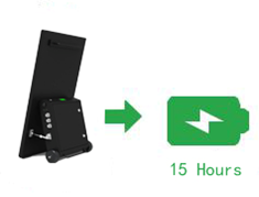 Наружный передвижной 43-дюймовый цифровой плакат с ЖК-дисплеем с аккумулятором