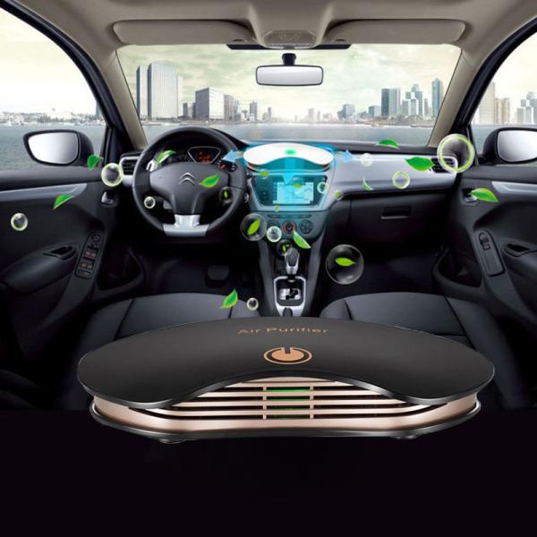 Оптовая дешевая портативная мини-автомобильная очиститель воздуха. 2023 Новый дизайн двойных турбинных вентиляторов.