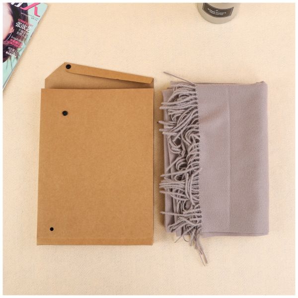 File Folders Clothing T-shirt Packaging Paper Bags Kraft Paper Document Bags With Printed Logos