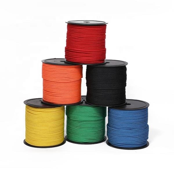 Red 5mm 4mm Polypropylene Cord Rope For Drum Djembe