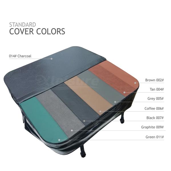 Крышки спа джакузи крышки спа прямоугольника цены по прейскуранту завода-изготовителя трудные для джакузи бальбоа в свете - сером цвете