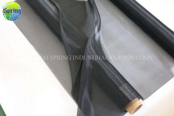 Anti-fog and haze window screen mesh anti-dust and anti-pollen sunscreen mesh anti-UV black invisible waterproof mesh