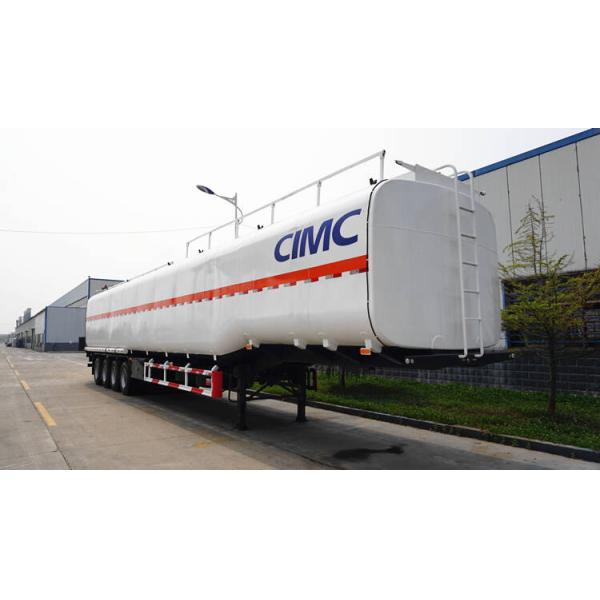 Road Transport 4 Fuwa Axles 90000L Fuel Tanker Trailer