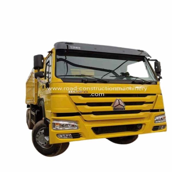 Fonctionnement jaune utilisé de la puissance 371hp Sinotruk Howo 6x4 de camion à