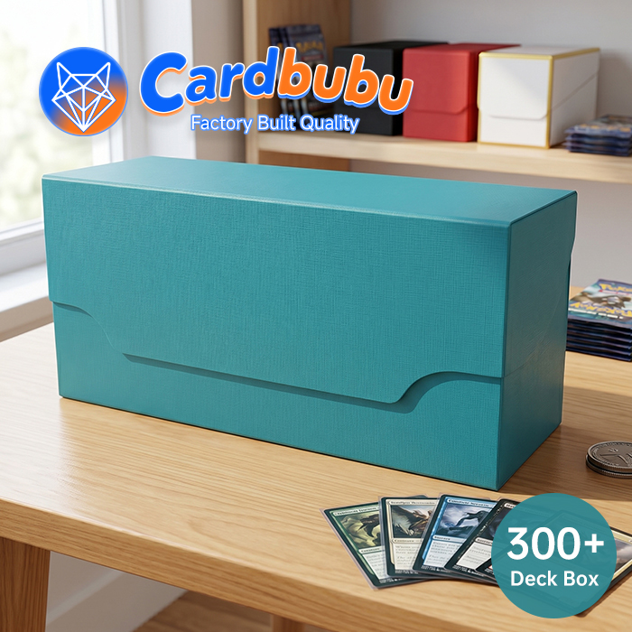 300 Cards TCG Deck Box Double Sleeved PT CG MTG YuGiOh Custom Card Deck Boxes