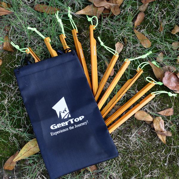 Ultralight 10g 5.9 In Aluminum Tent Stakes For Camping