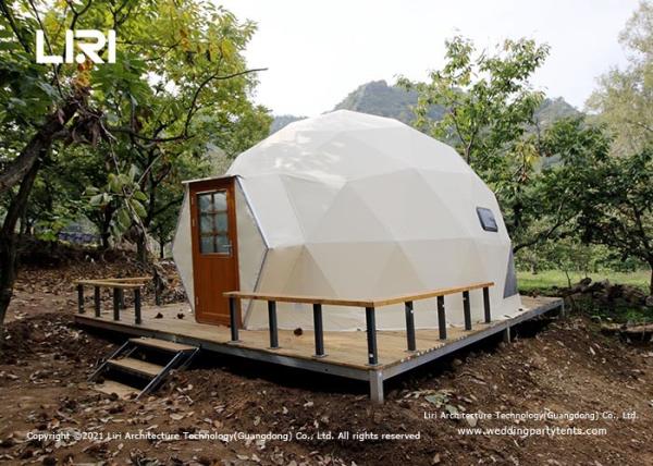 Geodesic Dome Round Glamping Hotel Resort Tents Platform