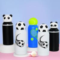 Premium 16oz Insulated Stainless Steel Kids Water Bottle with Detachable Soft Animal Head Lid – Fun, Safe, Eco-Friendly and Leak-Proof Thermos for School, Travel, Sports and Everyday Drinking