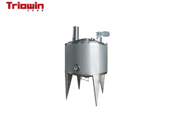 SUS304 Stainless Steel Milk Storage Machine , Dairy Milk Processing Machinery