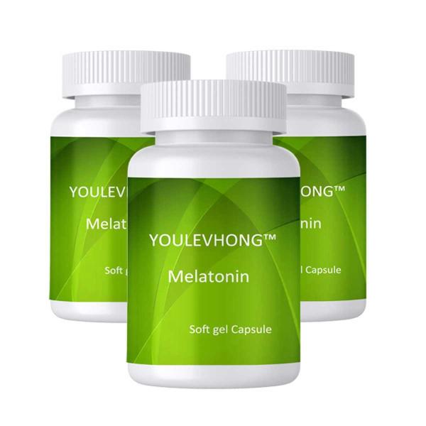 Herbal Sleep Aid 100% Drug Free Melatonin Supplements for Promoting Relaxation Deep Sleep