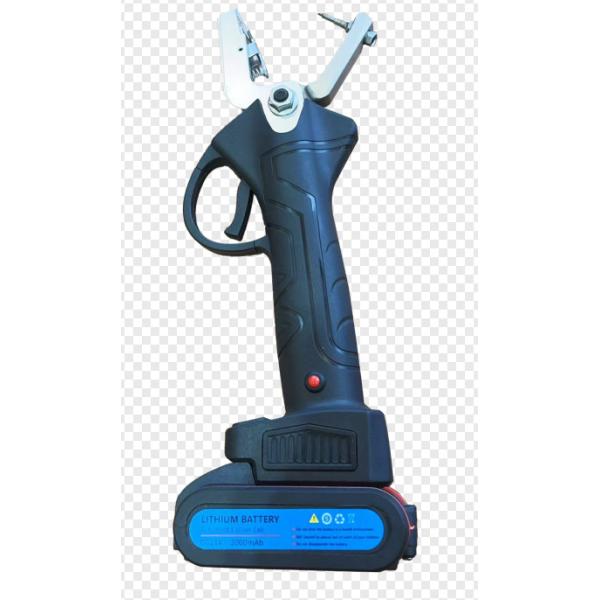 Electric Ear Tag Applicator with Safety Button for Quick and Secure Tagging of Cattle Sheep and Other Farm Animals