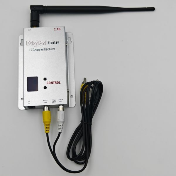 2.4GHz VRX FPV Video Receiver 12CH IP65 Rated Enclosure For Harsh Environments