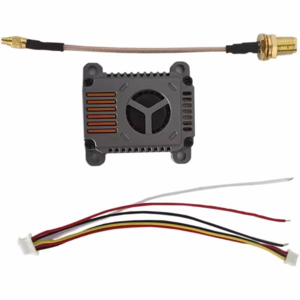 5.8GHz 3W Wireless Video Transmitter Long Range Low Latency FPV Drone Signal System