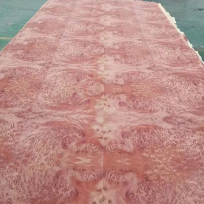 Folha de borracha de madeira vermelha africana de alta qualidade de 0,30 mm para decoração de luxo
