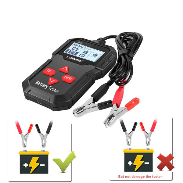 KONNWEI KW210 Auto 12V Universal Car Lead Acid Battery Tester Support free upgrade Print on PC