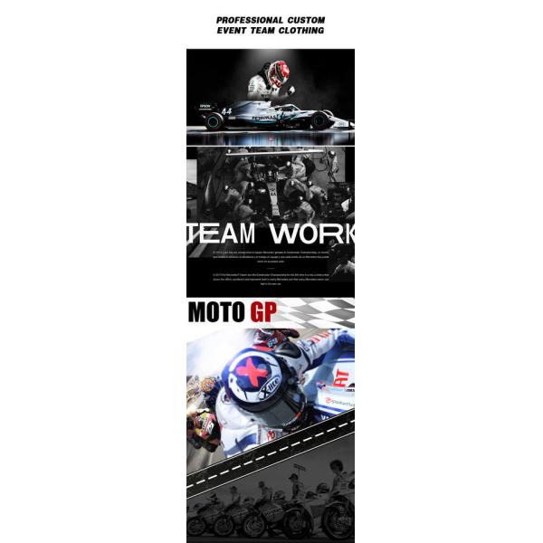 Nom de l'équipe sur mesure Manches longues chaudes étanches à la température du vent Veste à fermeture à glissière pour hommes et femmes