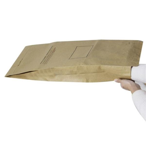 Saco de vedação térmica de papel escalonado 20 kg 25 kg para sólidos de xarope de milho