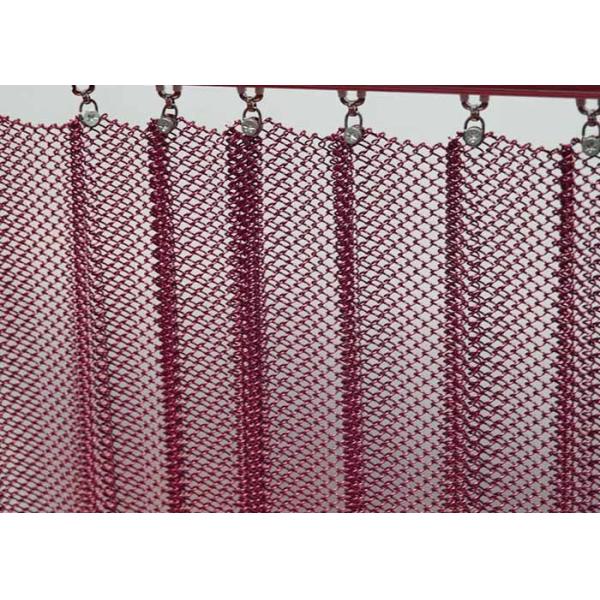 1.0 mm Rideau de draperie à bobine métallique