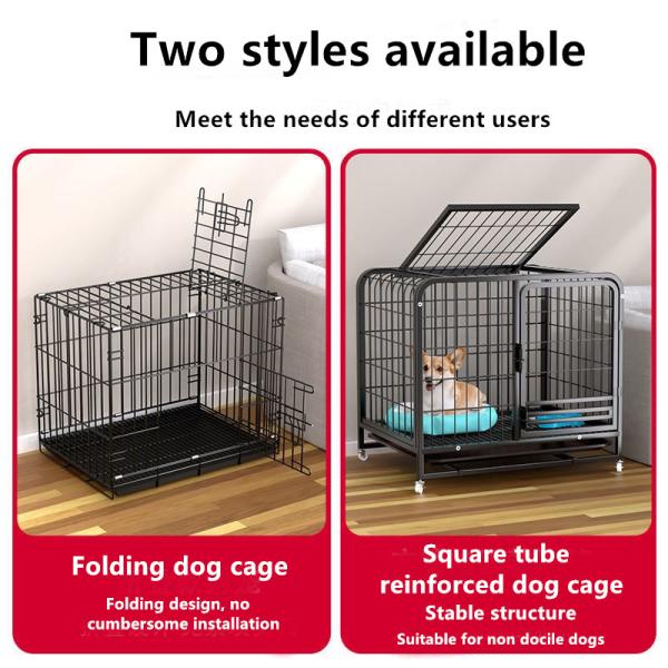 Клеть собаки клетки собаки небольшая среднего размера в домочадце спальни складном портативном крытом с собакой игрушечного туалета арретирует смелое