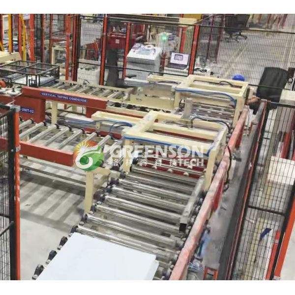 Cost-effective 2x2 Drop Ceiling Tile Gypsum Ceiling Tile Making Machine with 15m/min Adjustable Speed