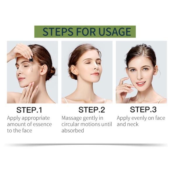 Private Label Korean High Quality Whitening Organic Natural Brightening Vitamin C E Collagen Face Anti Aging Serum Set