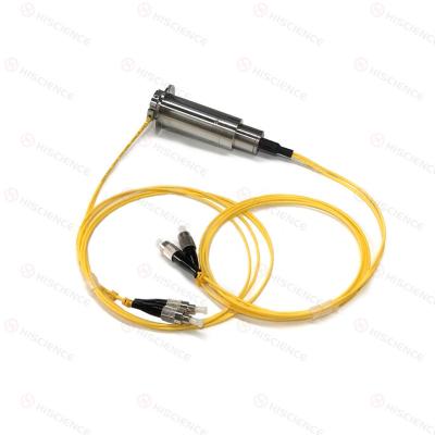 Hiscience Custom Fiber Optic Slip Rings Multi Circuits Fiber Rotary Joint