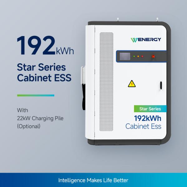 125kW / 192kWh Liquid-Cooled Commercial Battery Energy Storage Cabinet