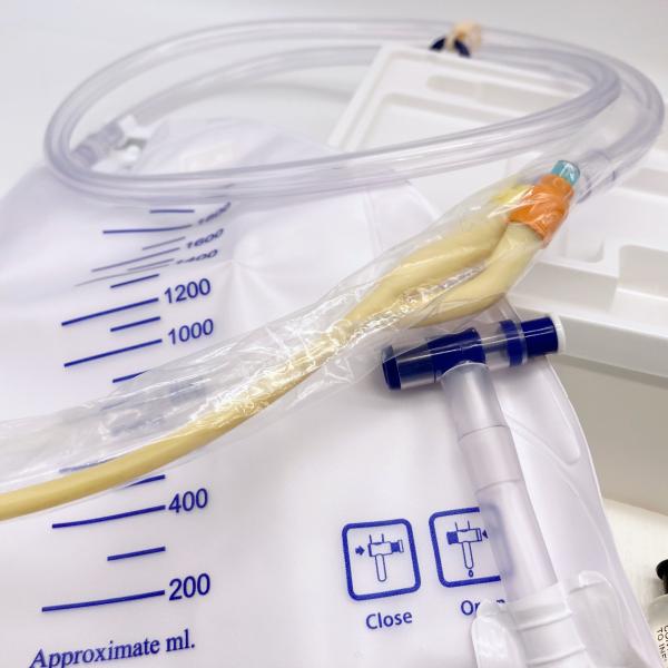 Wholesale Disposable Medical Luxury Urethral  Catheterization Tray Catheter Bag