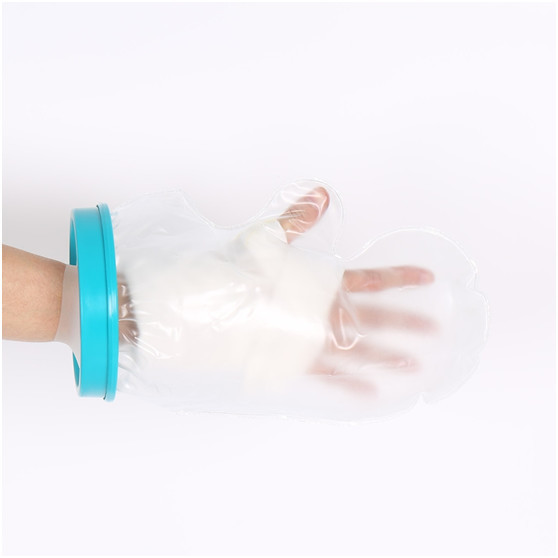 Wound care adult long arm waterproof cast bandage protector for short arm hand protector