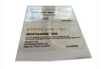 La fiole faite sur commande claire transparente de laboratoires en acier d'étoile marque la taille de 6X3 cm pour le stéroïde V
