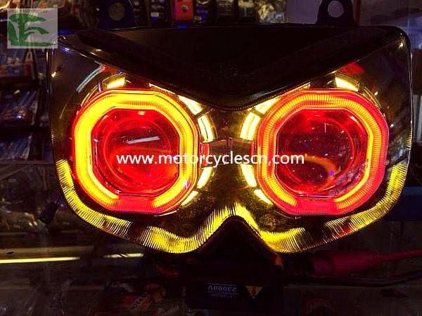 Motorcycle Spare Part 08-12KAWASAKI-NINNJA ZX250R Head light LED Drag Racing Original Head