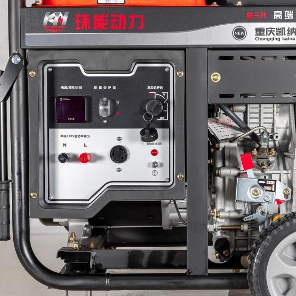 Single Phase 8kW 5kW Small Power Open Frame Diesel Generators