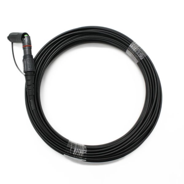 Fiber Optic Drop Cable Assembly Toneable Flat Drop Cable Patch Cord FTTA Corning Opti-Tap Waterproof Patch Cord