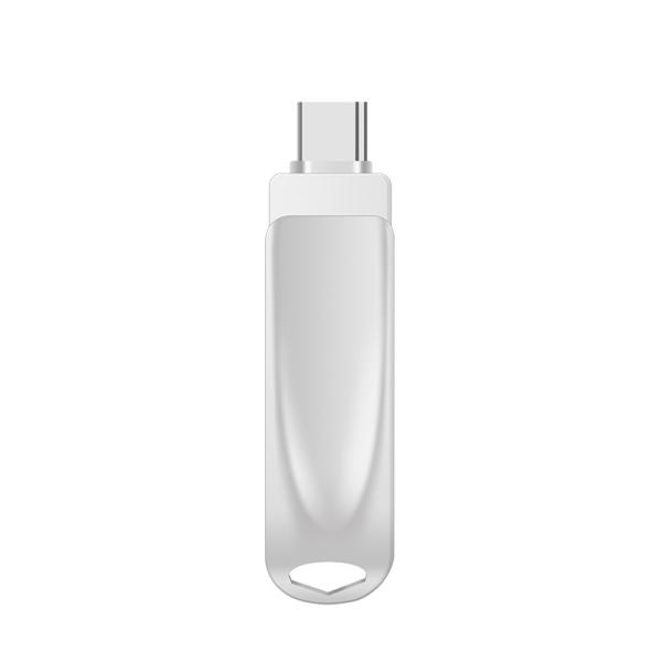Тип С и Iphone Otg Pendrive 64 Гб Металлический OEM