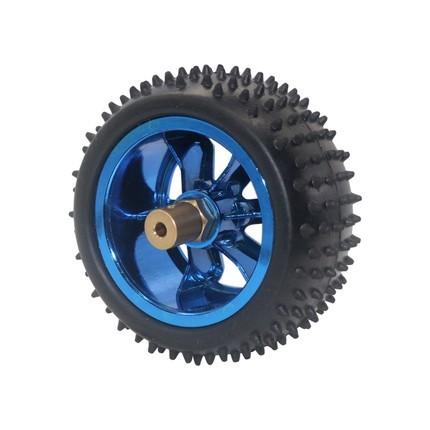 Bronze de borracha da roda do brinquedo do carro do diâmetro de Aslong 85mm para o micro motor