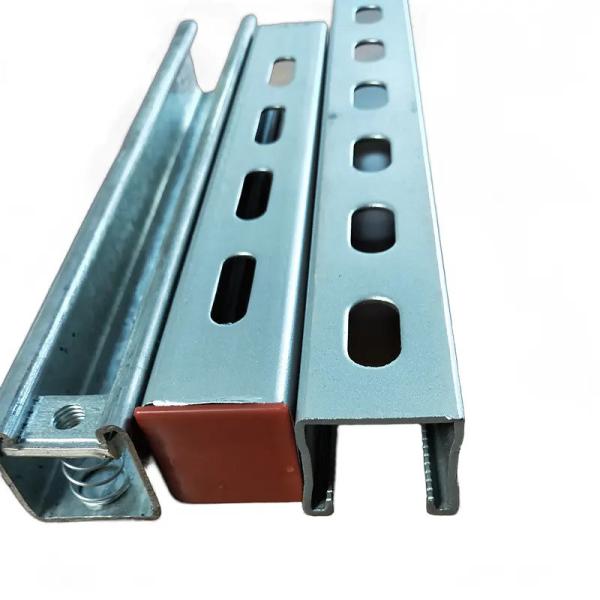 Lightweight Anodized Aluminum Unistrut Channel C Shaped Steel For Unwavering Durability