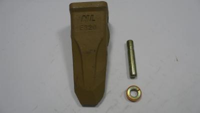 Heavy Duty 1U3352 Bucket Teeth HRC 47 - HRC 52 Excavator Bucket Tooth With LOCK 8E6359 And PIN 8E6358