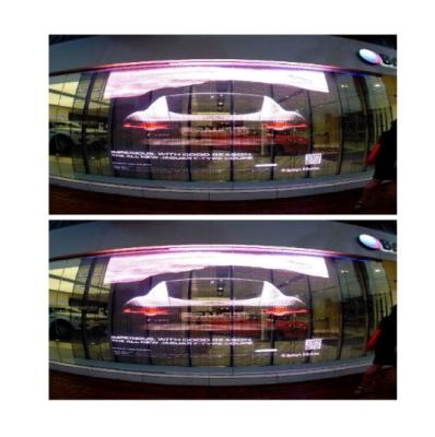Ecrãs LED transparentes e descascáveis Publicidade Tipo de ecrã táctil