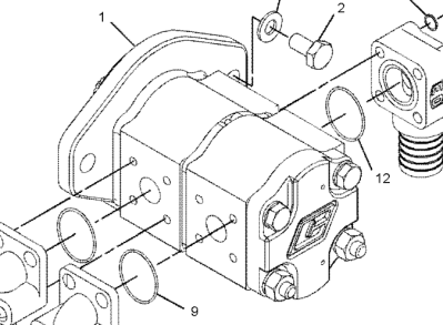 CAT 300.9D Hydraulic Main Pump For Excavator Repair Parts 372-5999 448-4184